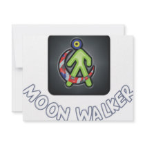 Moonwalker invitations