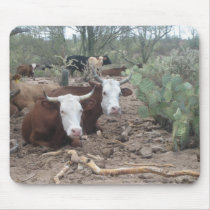Mooo! Arizona mousepads by BorribleLexi Mooo! Arizona mousepads