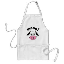 Mooo! Cow Aprons
