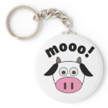 Mooo! Cow Key Chains