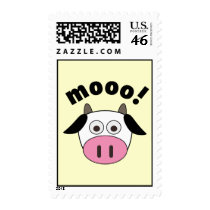 Mooo! Cow postage