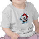 Mooooooy Christmas Festive Cow Infant Clothing t-shirts