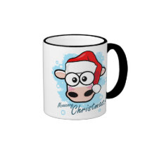 Mooooooy Christmas Festive Cow Mugs