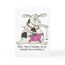 Mooooove 'em out! The Greeting Card by dhamel Mooooove 'em out! The Greeting Card