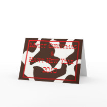 Moooy Christmas II Card