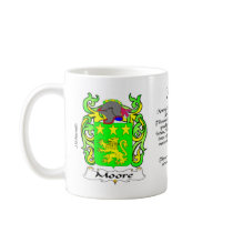 Moore Family Crest Cup mugs