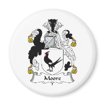 Moore Family Crest magnets by coatsofarms Moore Family Crest magnets