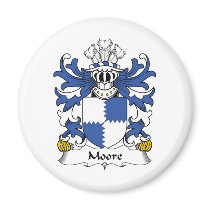 Moore Family Crest magnets by coatsofarms Moore Family Crest magnets