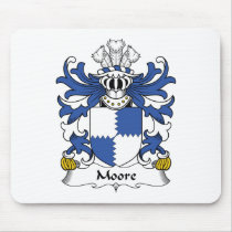 Moore Family Crest mousepads