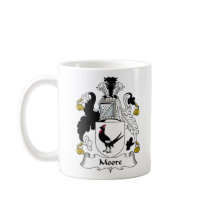 Moore Family Crest mugs