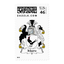 Moore Family Crest Stamps