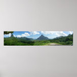 Moorea Island, French Polynesia. Print