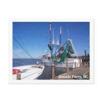 Moored Shrimp Boats postcards by traxtech Moored Shrimp Boats postcards