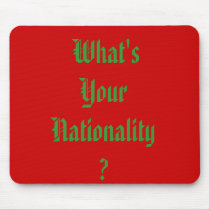 moorish2,  What's Your Nationality? mousepads