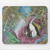 Moorish idol Mousepad