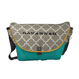 Moorish Pattern You Choose Colors rickshawmessengerbag