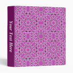 Moorish tile 1" Avery Binder