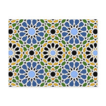 Moorish tile 2012 Calendar Postcard