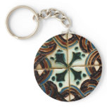 Moorish tile keychain