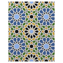 Moorish tile customized letterhead