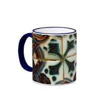 Moorish tile mug