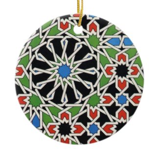 Moorish tile Ornament
