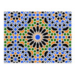 Moorish tile Postcard