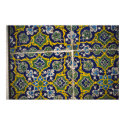 Moorish tile, The Alhambra, Granada, Spain posters