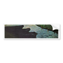 Moorkanal With Torfkähnen By Modersohn-Becker Bumper Sticker