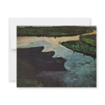 Moorkanal With Torfkähnen By Modersohn-Becker Custom Invite