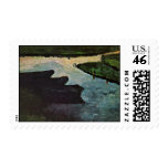 Moorkanal With Torfkähnen By Modersohn-Becker postage