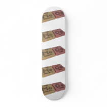 Moos as Mo Molybdenum and Os Osmium Skate Deck