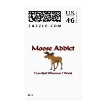Moose Addict postage