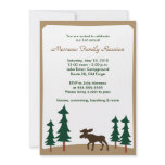 MOOSE Adirondack Lodge 5x7 Party Invitation