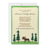 MOOSE Adirondack Lodge 5x7 Party Invitation