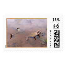 moose antler postage
