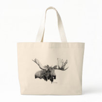 Moose Tote Bag