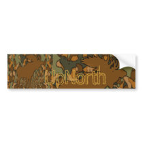 Moose Camouflage Gifts and Invitations Bumper Sticker
