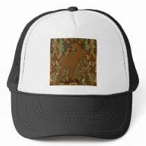 Moose Camouflage Gifts and Invitations Trucker Hats
