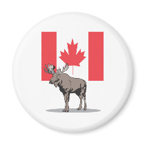 Moose Canada magnets