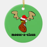 moose Christmas Christmas Tree Ornament