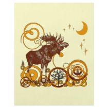 Moose Christmas flyers