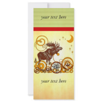 Moose Christmas rack cards by samack Moose Christmas rack cards