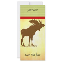 Moose Christmas rack cards by samack Moose Christmas rack cards