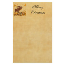 Moose Christmas stationery by samack Moose Christmas stationery