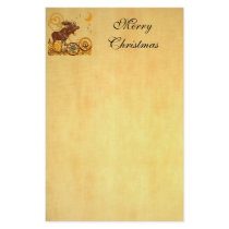 Moose Christmas stationery by samack Moose Christmas stationery
