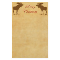 Moose Christmas stationery by samack Moose Christmas stationery