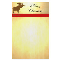Moose Christmas stationery by samack Moose Christmas stationery