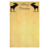 Moose Christmas stationery by samack Moose Christmas stationery