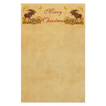 Moose Christmas stationery by samack Moose Christmas stationery